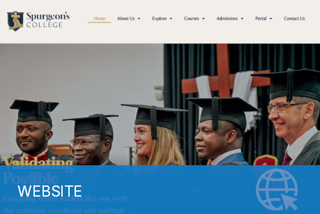 Spurgeon's College main website